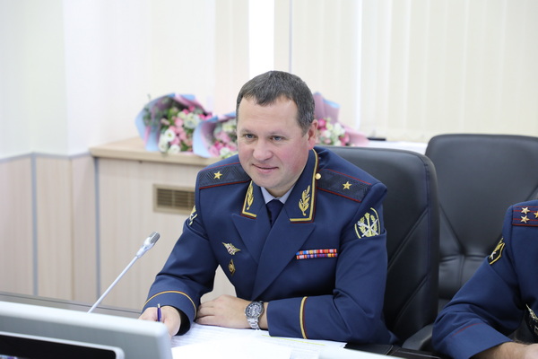 Начальник Управления воспитательной, социальной и психологической работы генерал-майор внутренней службы Андрей Шмидко